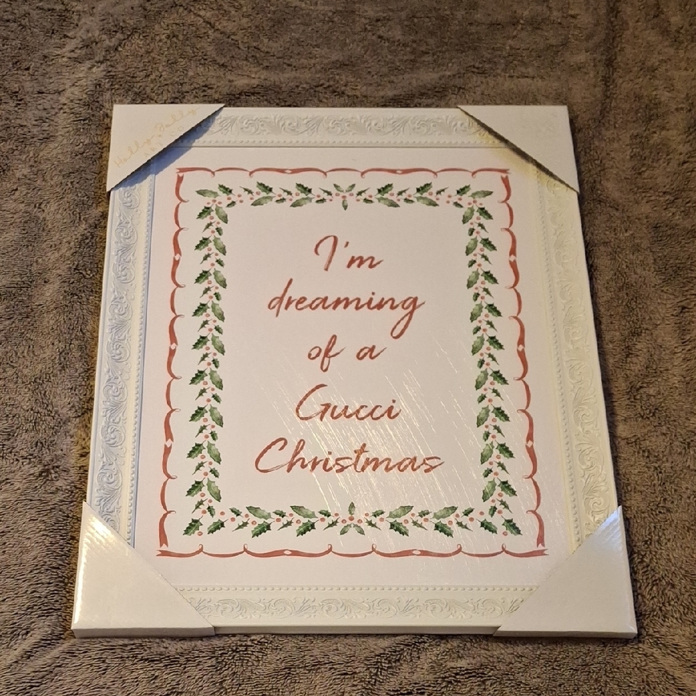 Festive "Gucci Christmas" Holiday Art - Picture 3 of 7